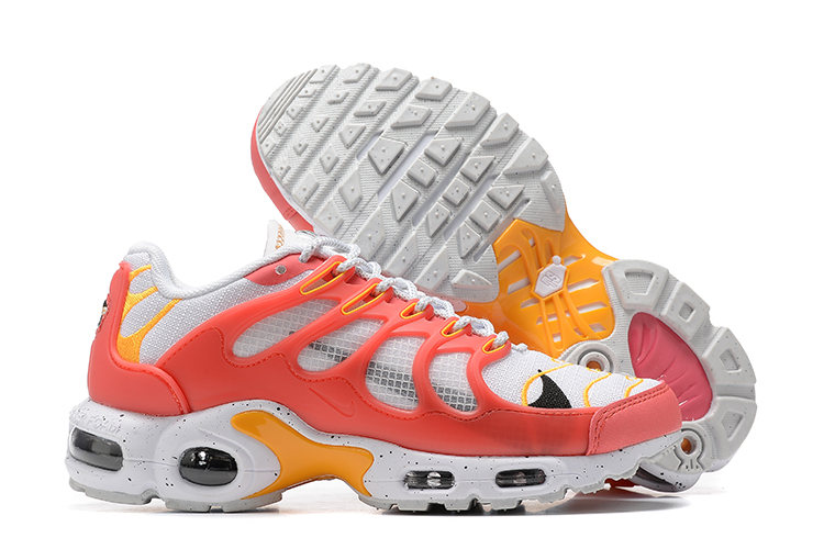 Nike Air Max Plus Terrascape Women's Shoes White Red Yellow Black-2 - Click Image to Close